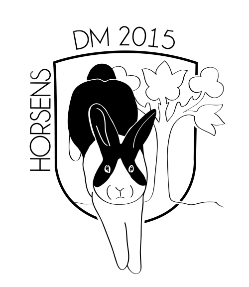 Logo for DM 2015 i Kaninhop